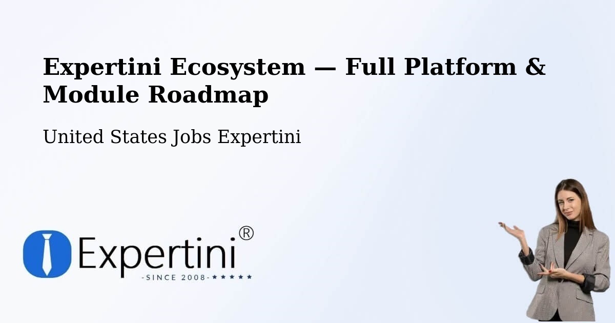 Expertini Ecosystem — Full Platform & Module Roadmap – Dover